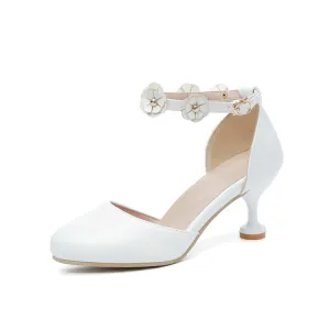 Women's Flora Ankle Strap High Heels Sandals