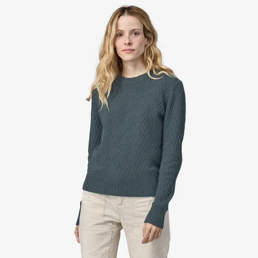 Women's Recycled Wool-Blend Crewneck Sweater
