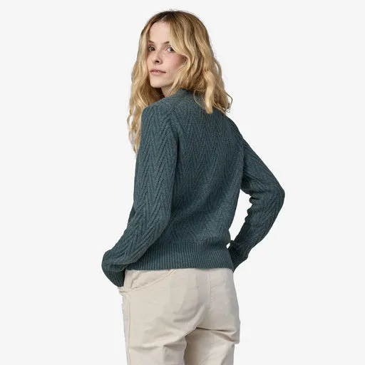 Women's Recycled Wool-Blend Crewneck Sweater