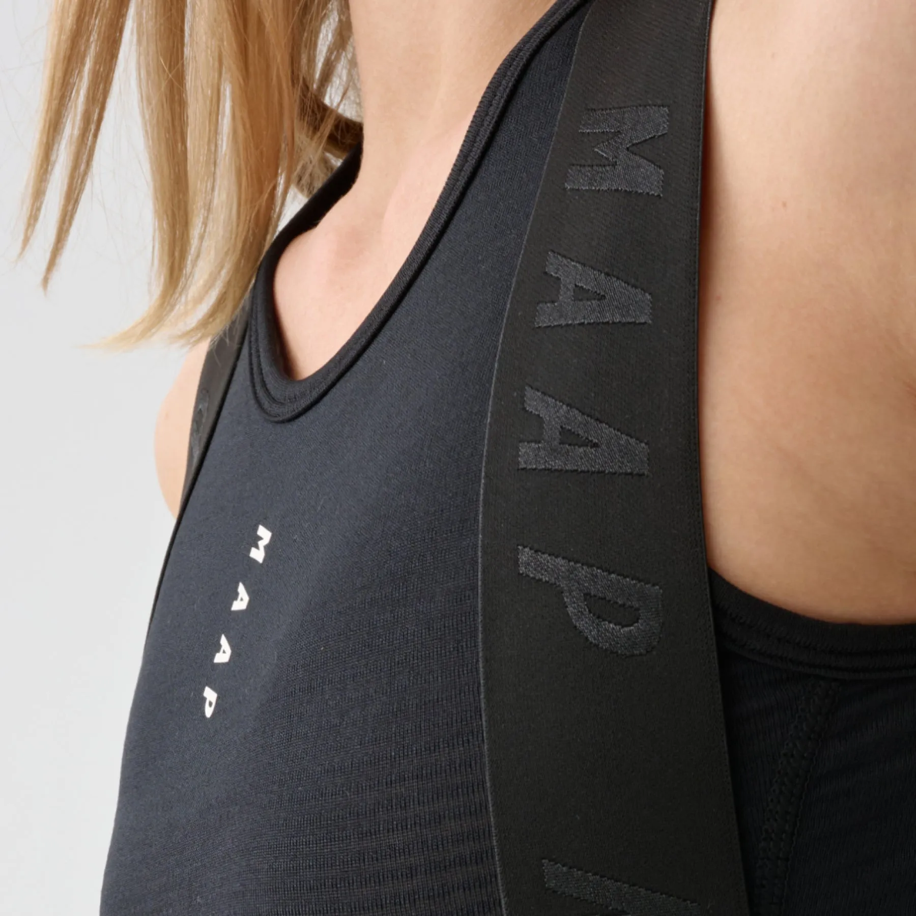 Womens Team Bib Evo Thermal Cargo Tights - Black/Black