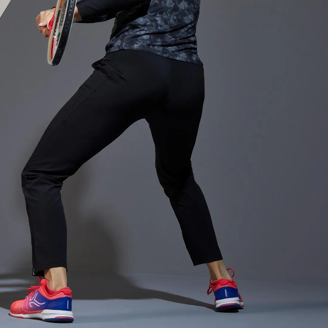 Women's Tennis Lightweight Bottoms Light 500 - Black