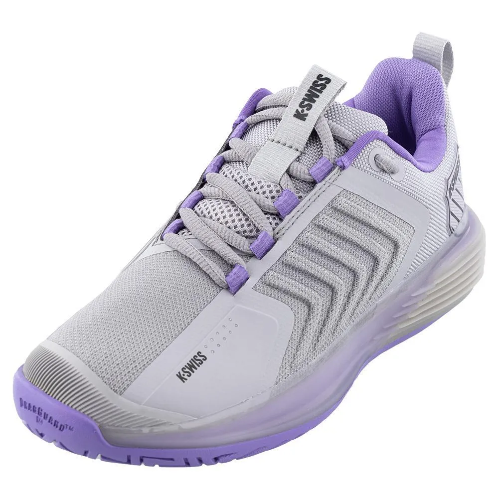 Women's Ultrashot 3 Tennis Shoes Raindrops and Paisley Purple