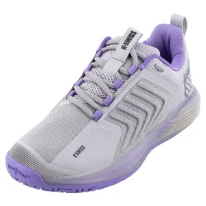 Women's Ultrashot 3 Tennis Shoes Raindrops and Paisley Purple