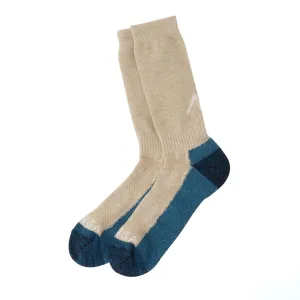 WOOL PILE COMPRESSION CREW SOCKS