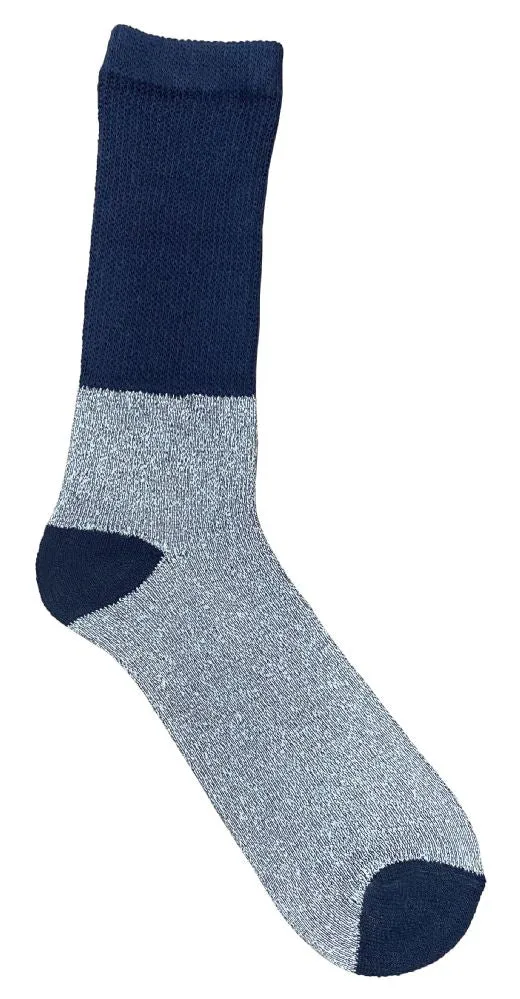 Yacht & Smith Non Binding Top Cotton Thermal Diabetic Socks Men & Women 3Pr