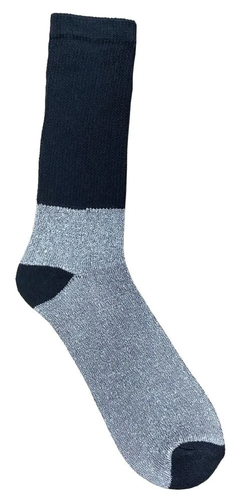 Yacht & Smith Non Binding Top Cotton Thermal Diabetic Socks Men & Women 3Pr