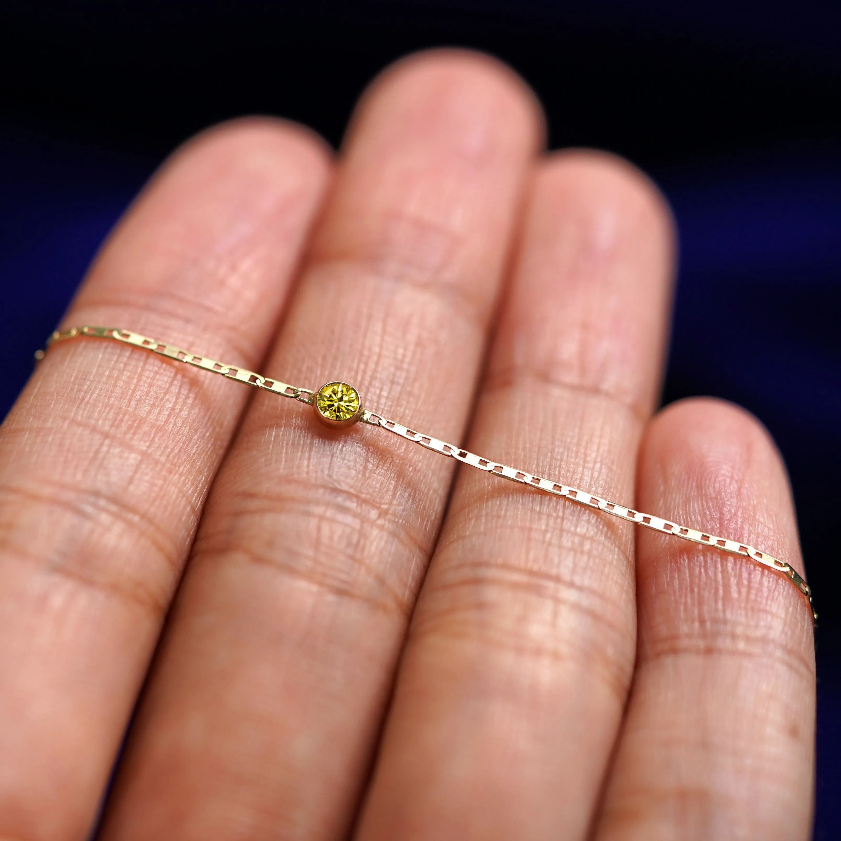 Yellow Diamond Bracelet
