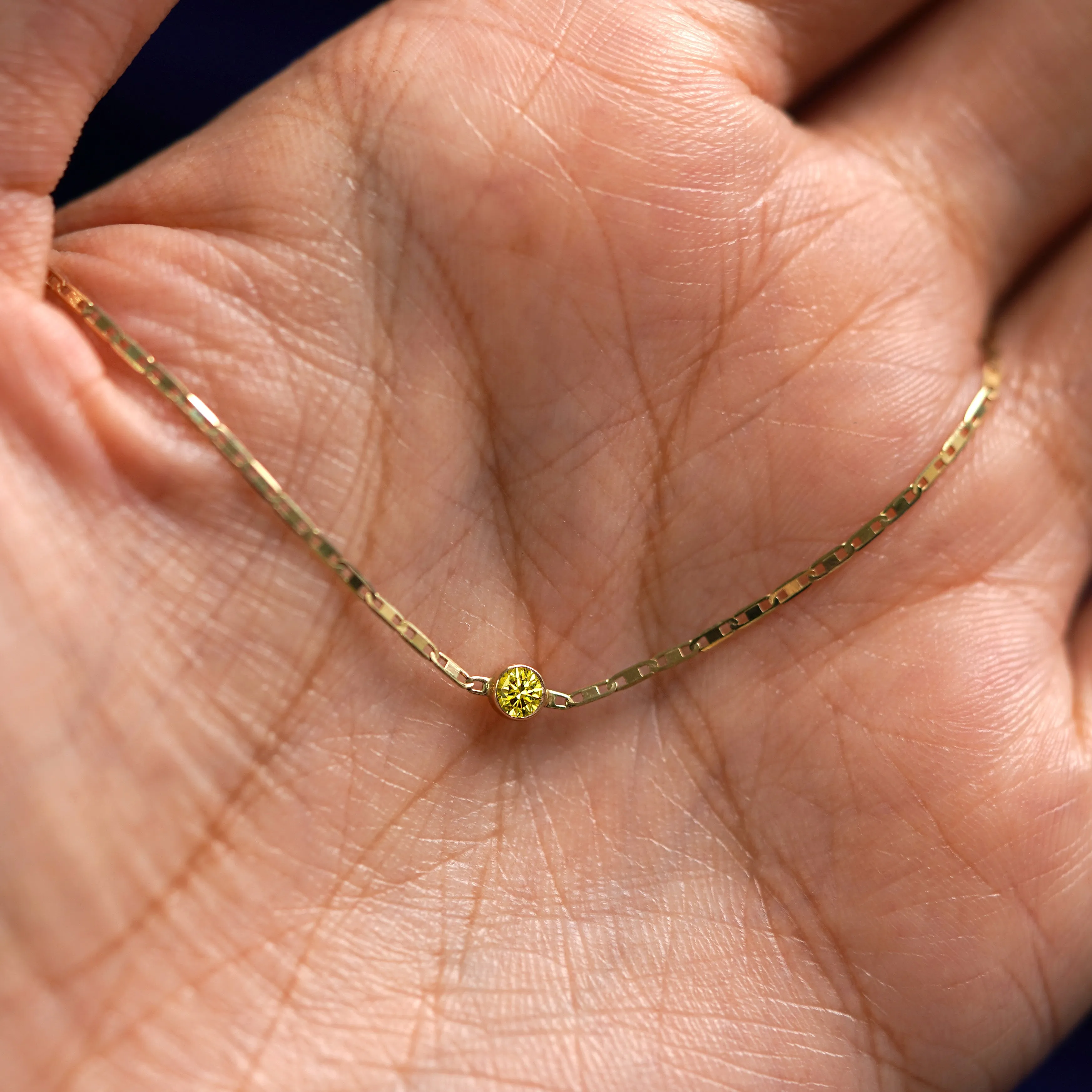 Yellow Diamond Bracelet