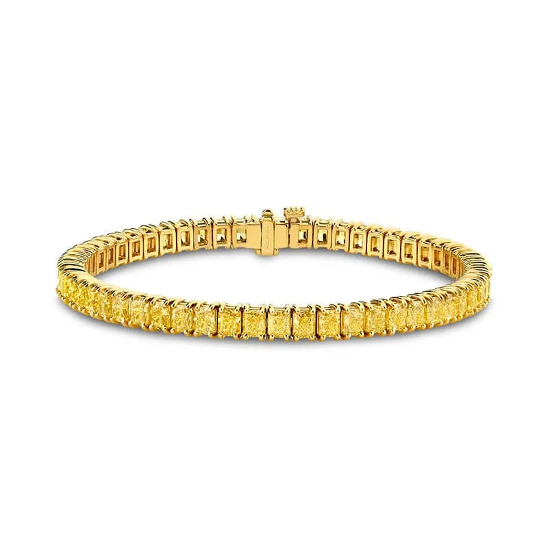 Yellow Diamond Bracelet