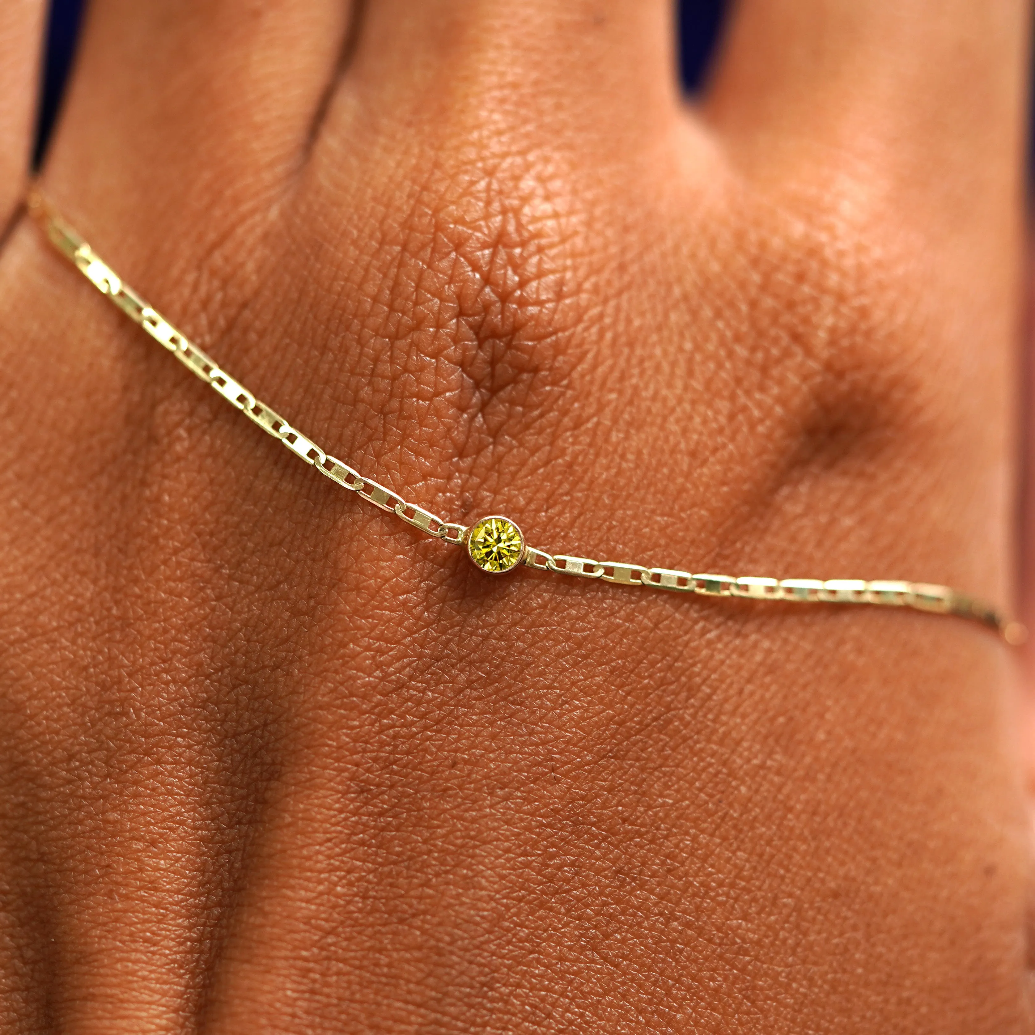 Yellow Diamond Bracelet
