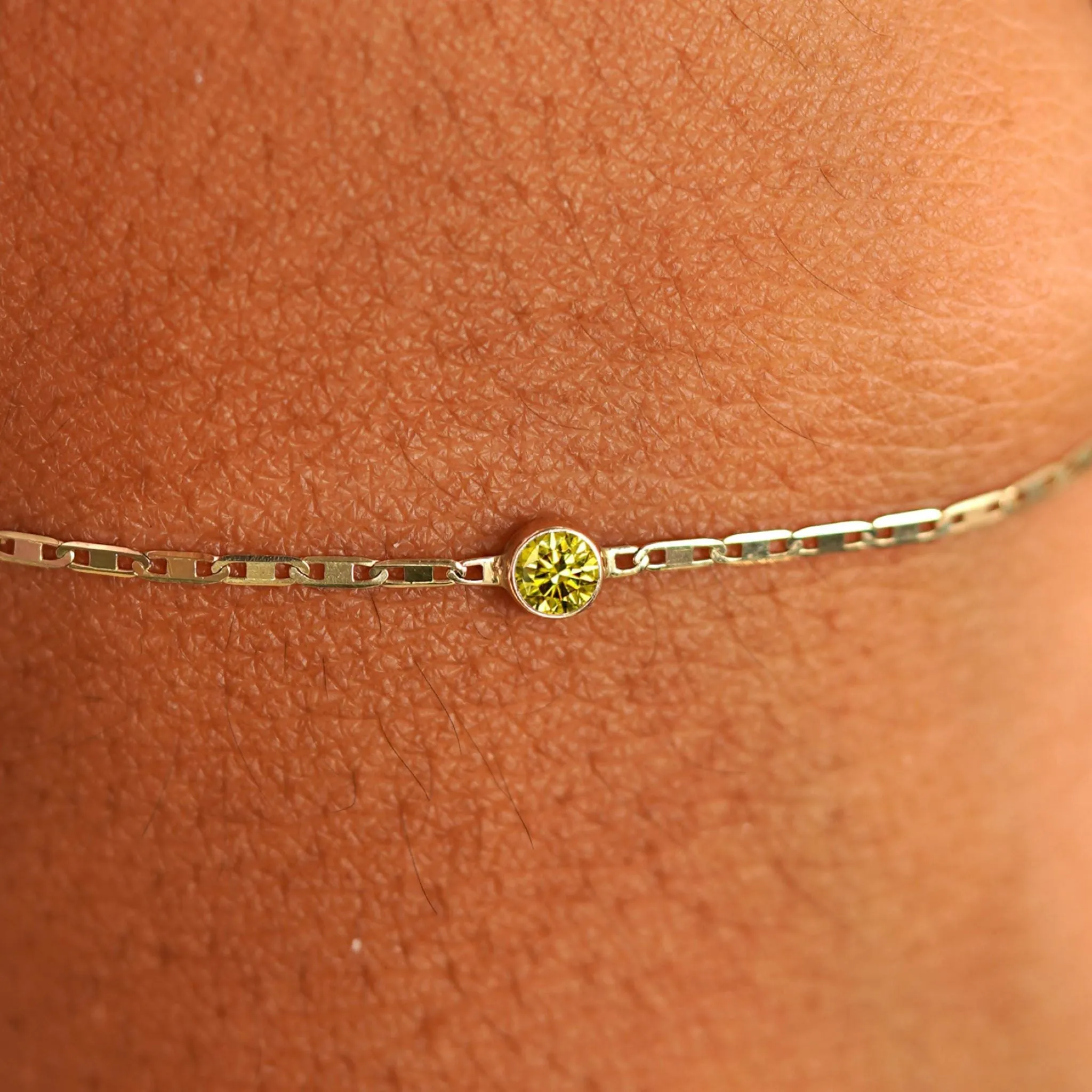 Yellow Diamond Bracelet