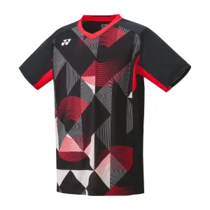 Yonex 10576 Crew Neck Mens Badminton T-Shirt - Black